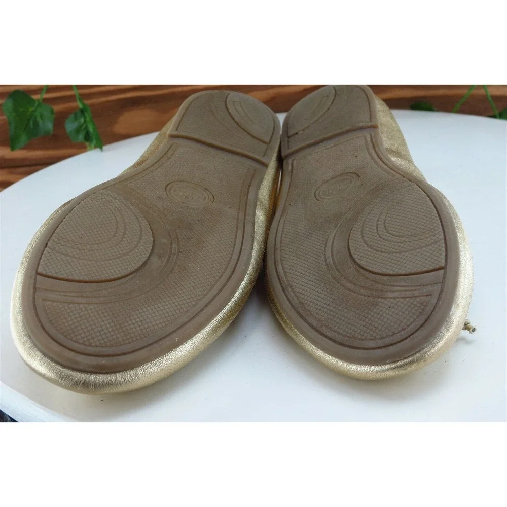 Wonder Nation Youth Girls‎ Shoes Size 1 M Gold Mary Jane Synthetic